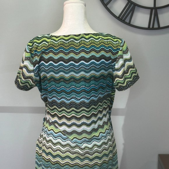 Summer Dress - Shades of Blue/Green - Picture 4 of 8